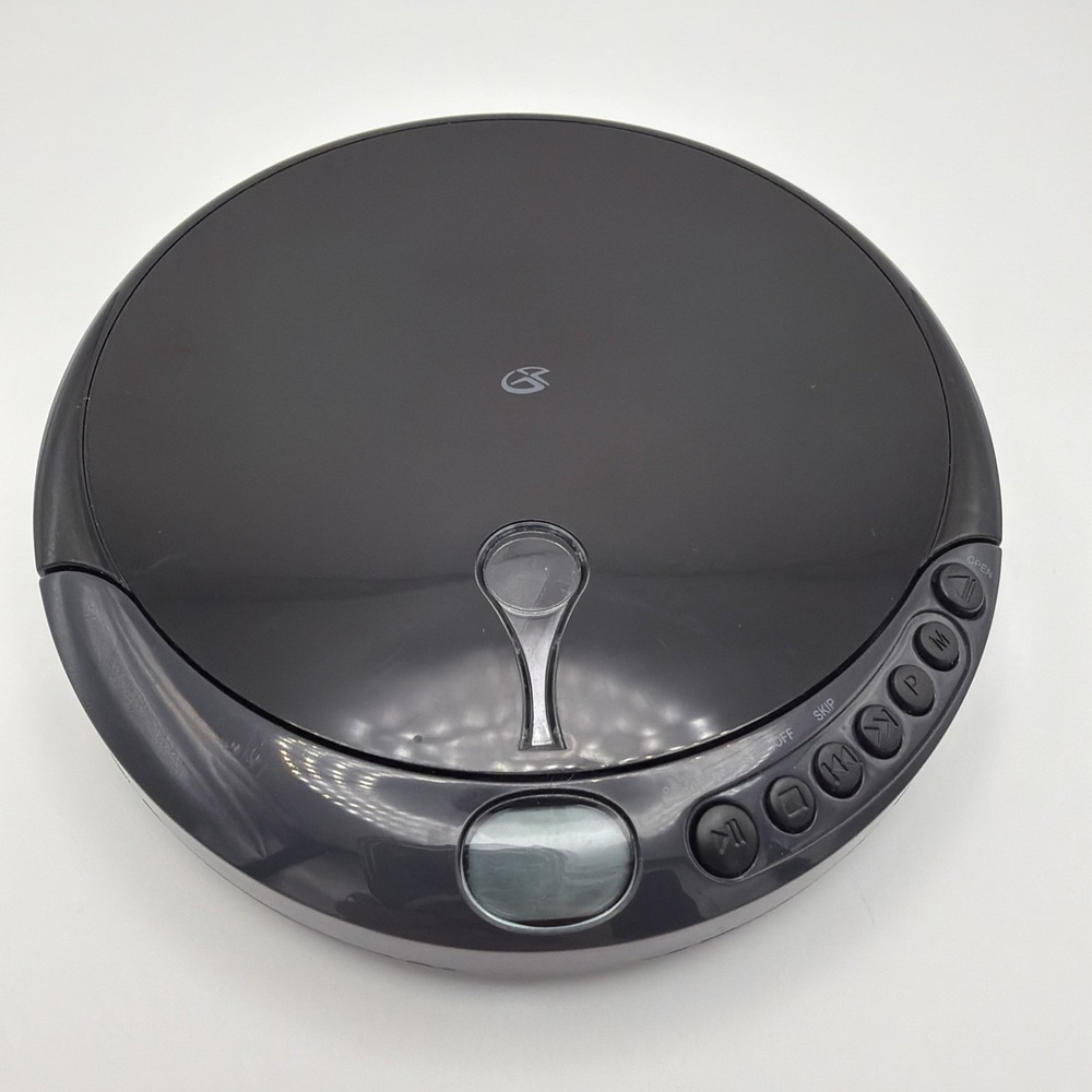 GPX PC301B Portable CD Player with Anti-Skip Protection Works Battery Powered